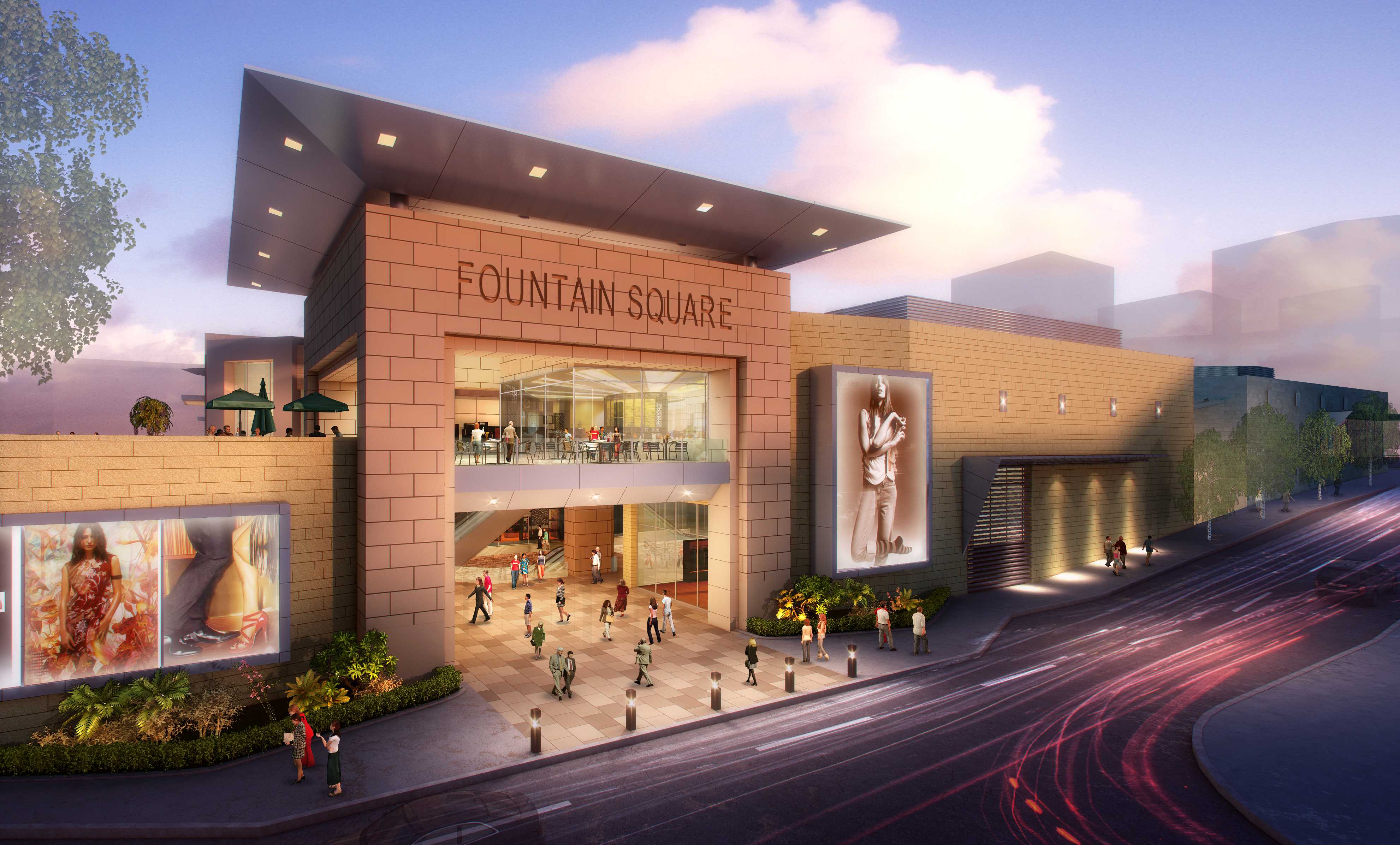 Baku White City Fountain Square Alışveriş Merkezi
